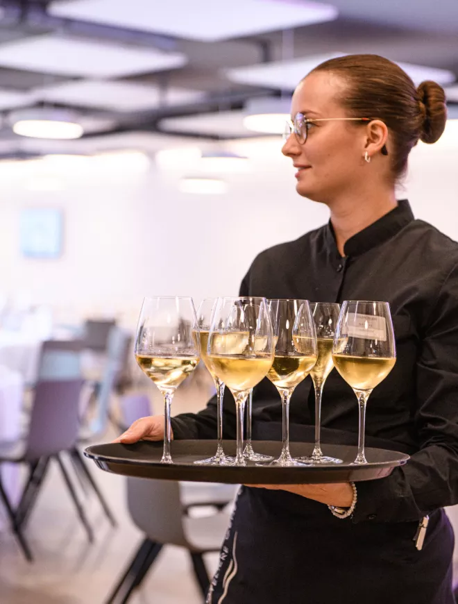 Fête de fin d’année au restaurant à Genève