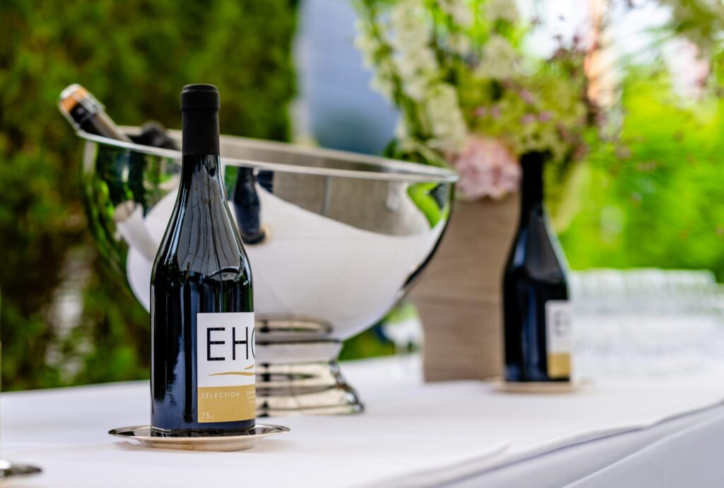 Sélection de vins EHG au Vieux Bois : dégustation et service par les étudiants à Genève