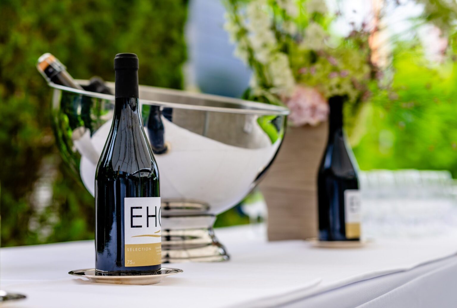 Sélection de vins EHG au Vieux Bois : dégustation et service par les étudiants à Genève